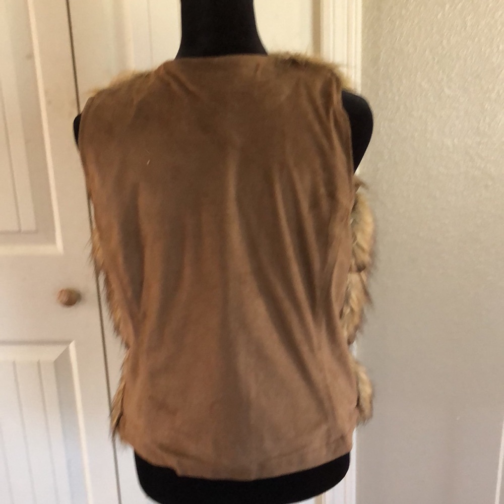 bagatelle Faux fur Vest boho - Picture 3 of 9